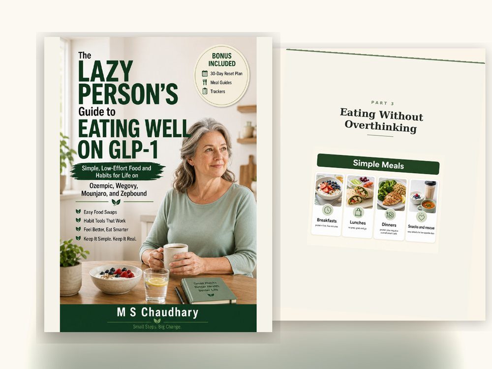 Cover of GLP-1 Diet Guide & Meal Planner