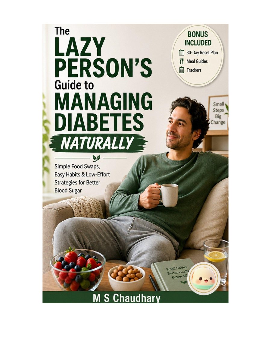 Diabetes Management Guide | Interactive PDF with Habit Tracker & Meal Plan &mdash; cover