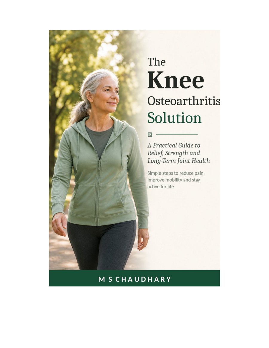 Knee Osteoarthritis Solution | Pain Relief & Exercise Guide (PDF + EPUB) &mdash; cover