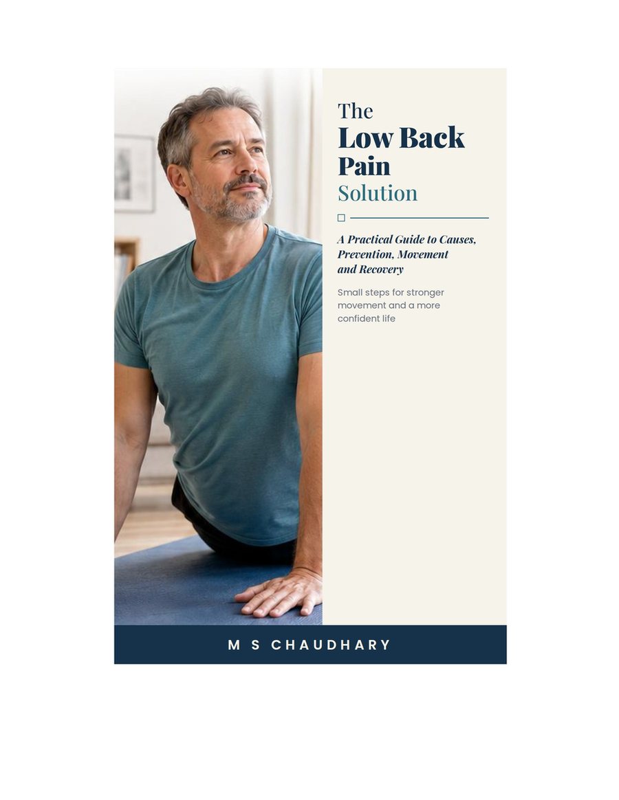 Low Back Pain Solution | Relief, Exercises & Recovery (PDF + EPUB) — cover